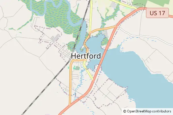 Karte Hertford