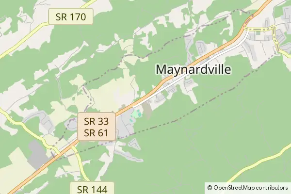 Karte Maynardville