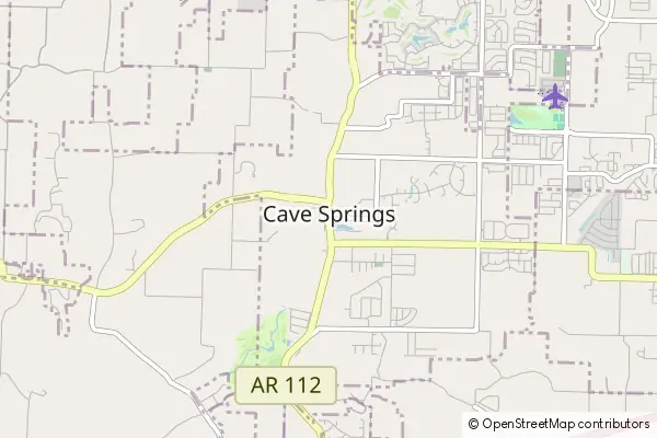 Karte Cave Springs