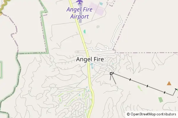 Karte Angel Fire