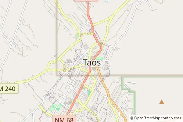 Karte Taos