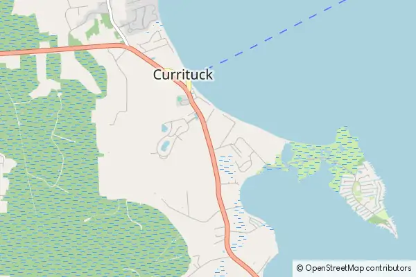 Karte Currituck