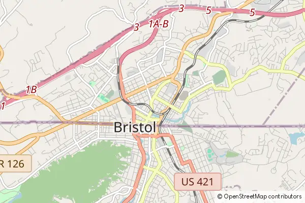 Karte Bristol