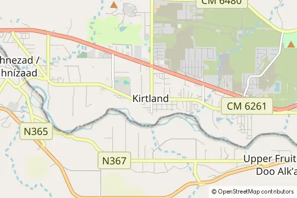 Karte Kirtland