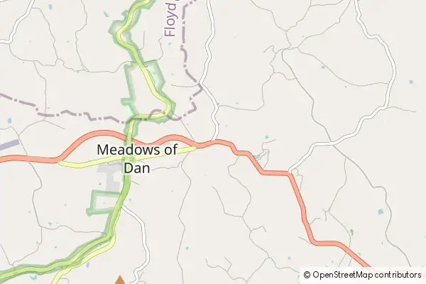 Karte Meadows of Dan