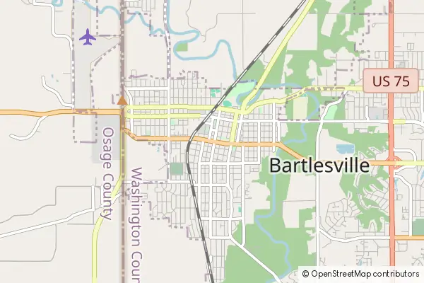 Karte Bartlesville