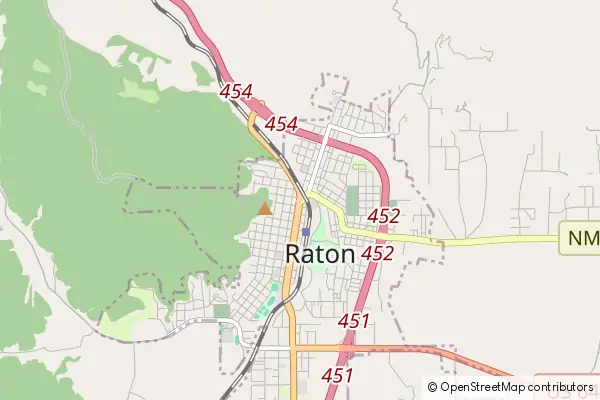 Karte Raton