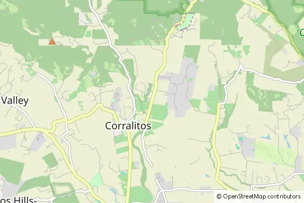 Karte Corralitos