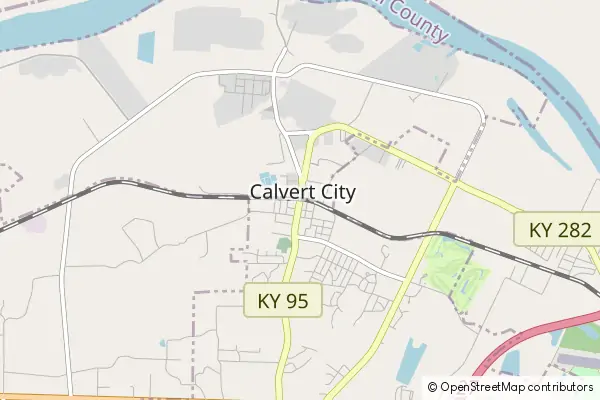 Karte Calvert City