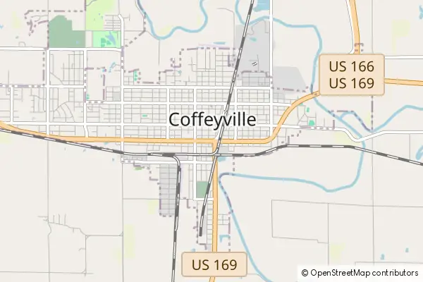 Karte Coffeyville