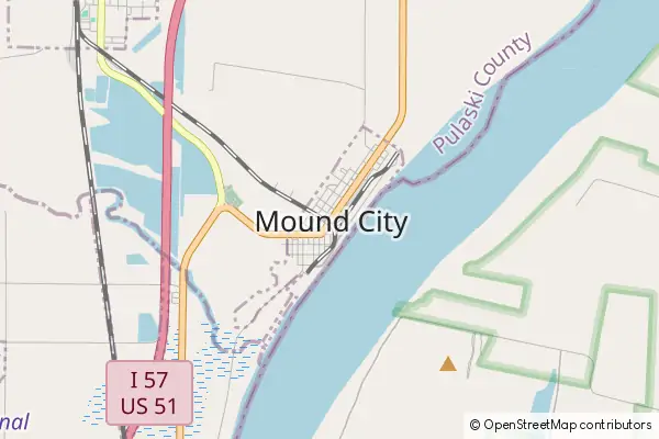 Karte Mound City