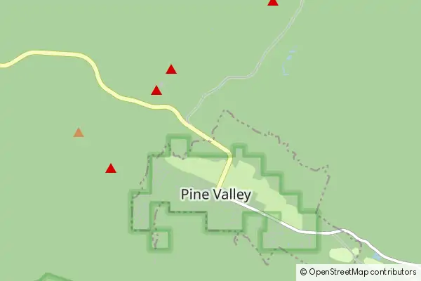 Karte Pine Valley