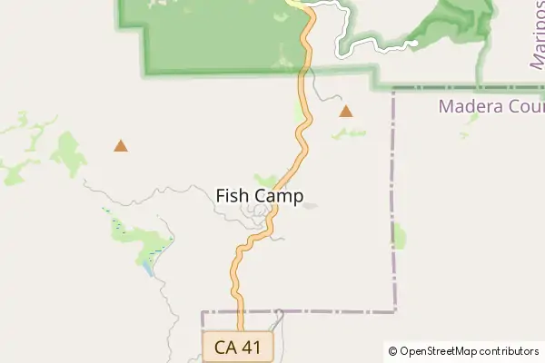 Karte Fish Camp