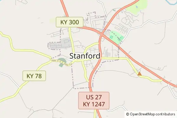 Karte Stanford