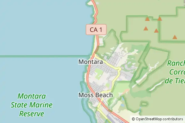 Karte Montara