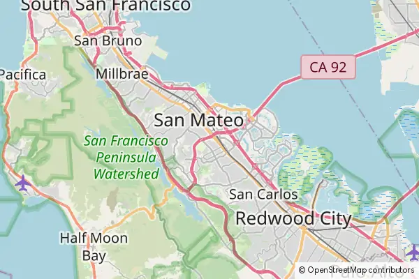 Karte: San Mateo • © OpenStreetMap contributors Karte San Mateo
