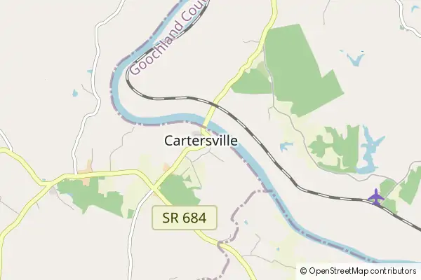 Karte Cartersville