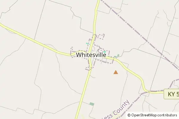 Karte Whitesville