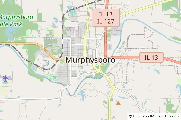 Karte Murphysboro