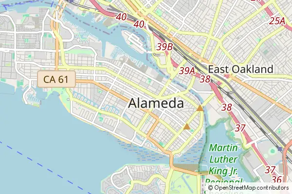 Karte Alameda