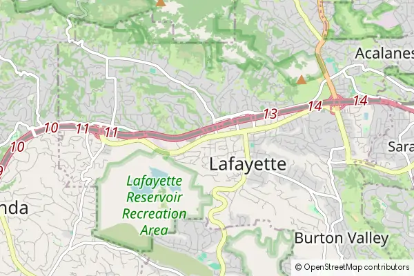 Karte Lafayette