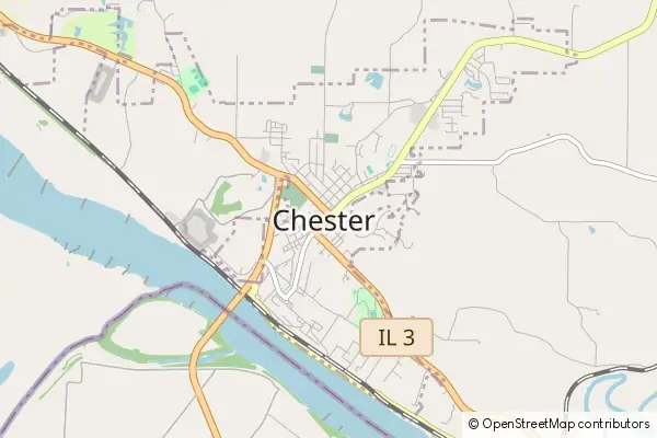 Karte Chester