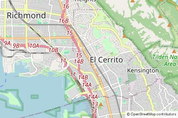 Karte El Cerrito