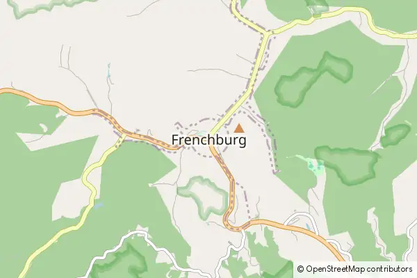 Karte Frenchburg