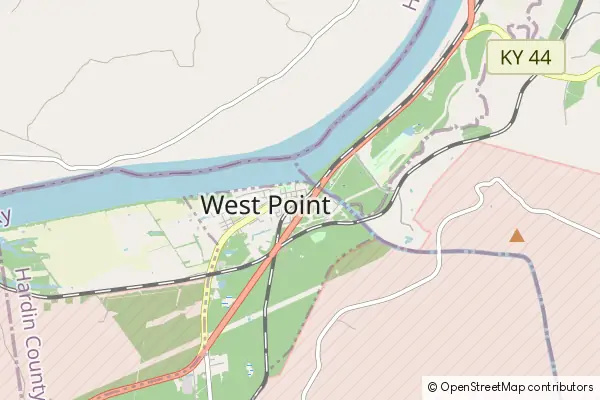 Karte West Point