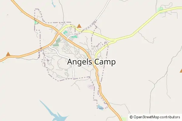 Karte Angels Camp