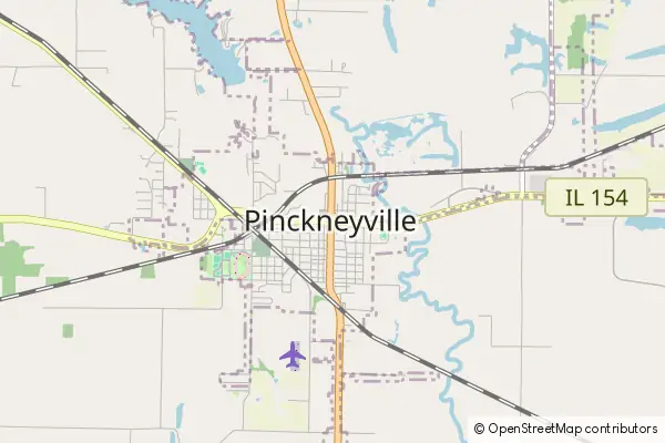 Karte Pinckneyville