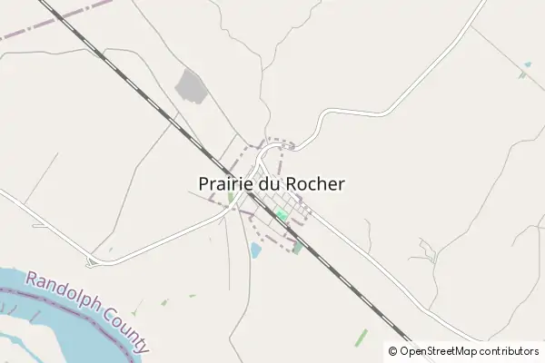 Karte Prairie du Rocher