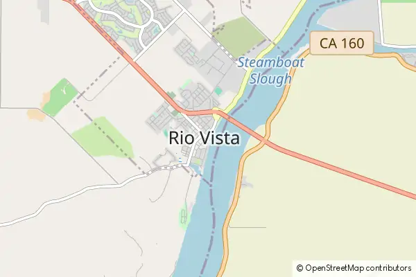 Karte Rio Vista