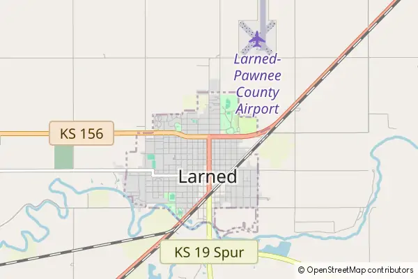 Karte Larned