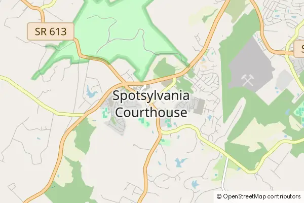 Karte Spotsylvania