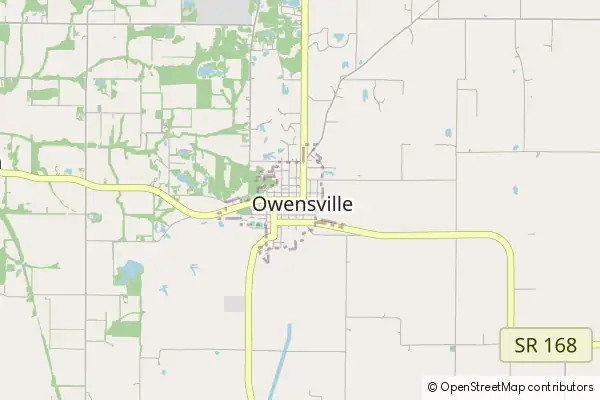 Karte Owensville