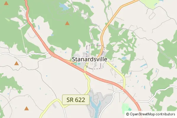 Karte Stanardsville