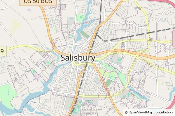 Karte Salisbury