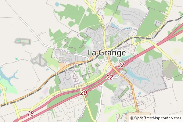 Karte La Grange