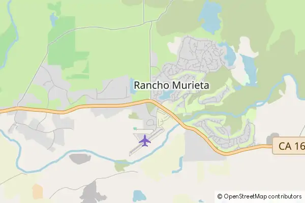 Karte Rancho Murieta