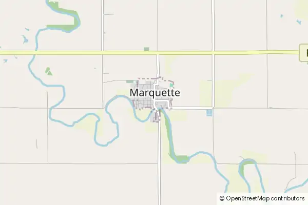 Karte Marquette