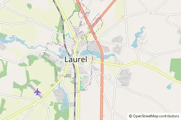 Karte Laurel