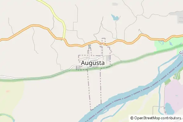 Karte Augusta