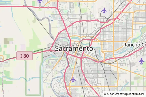 Karte Sacramento