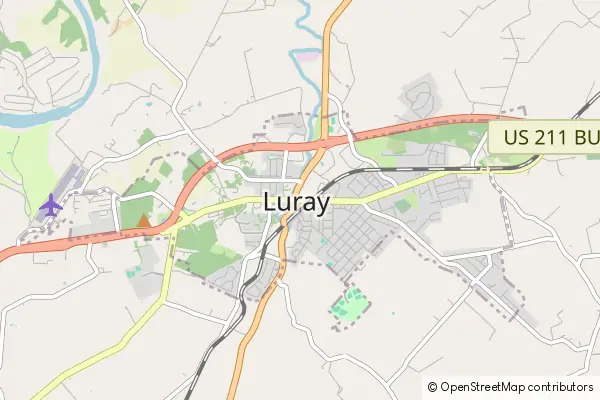 Karte Luray