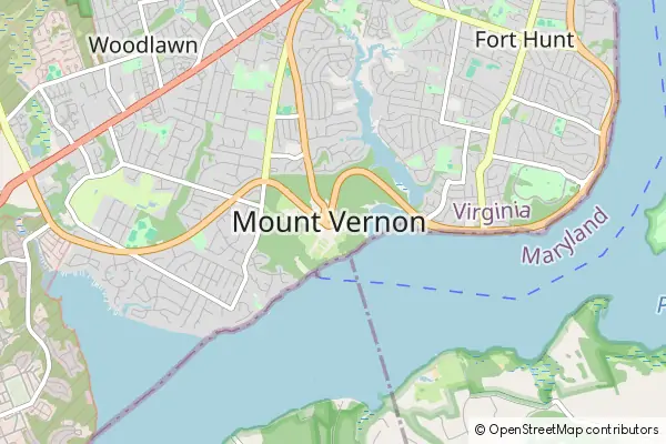 Karte Mount Vernon
