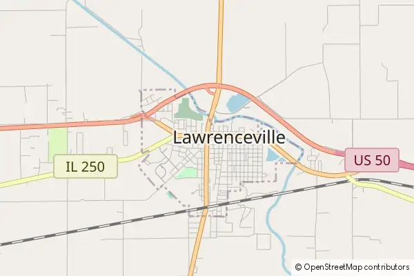 Karte Lawrenceville