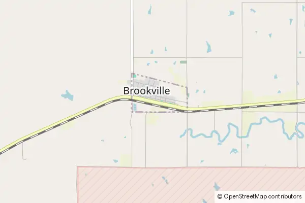 Karte Brookville