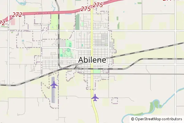 Karte Abilene