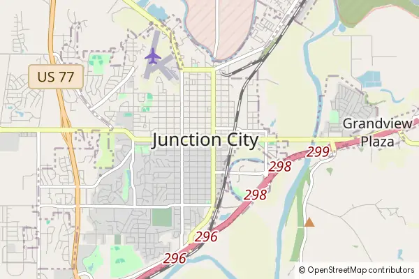 Karte Junction City